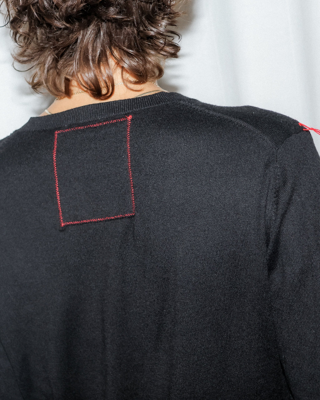 Black embroidery cardigan by RE;INCARNATED – image 5 of 5