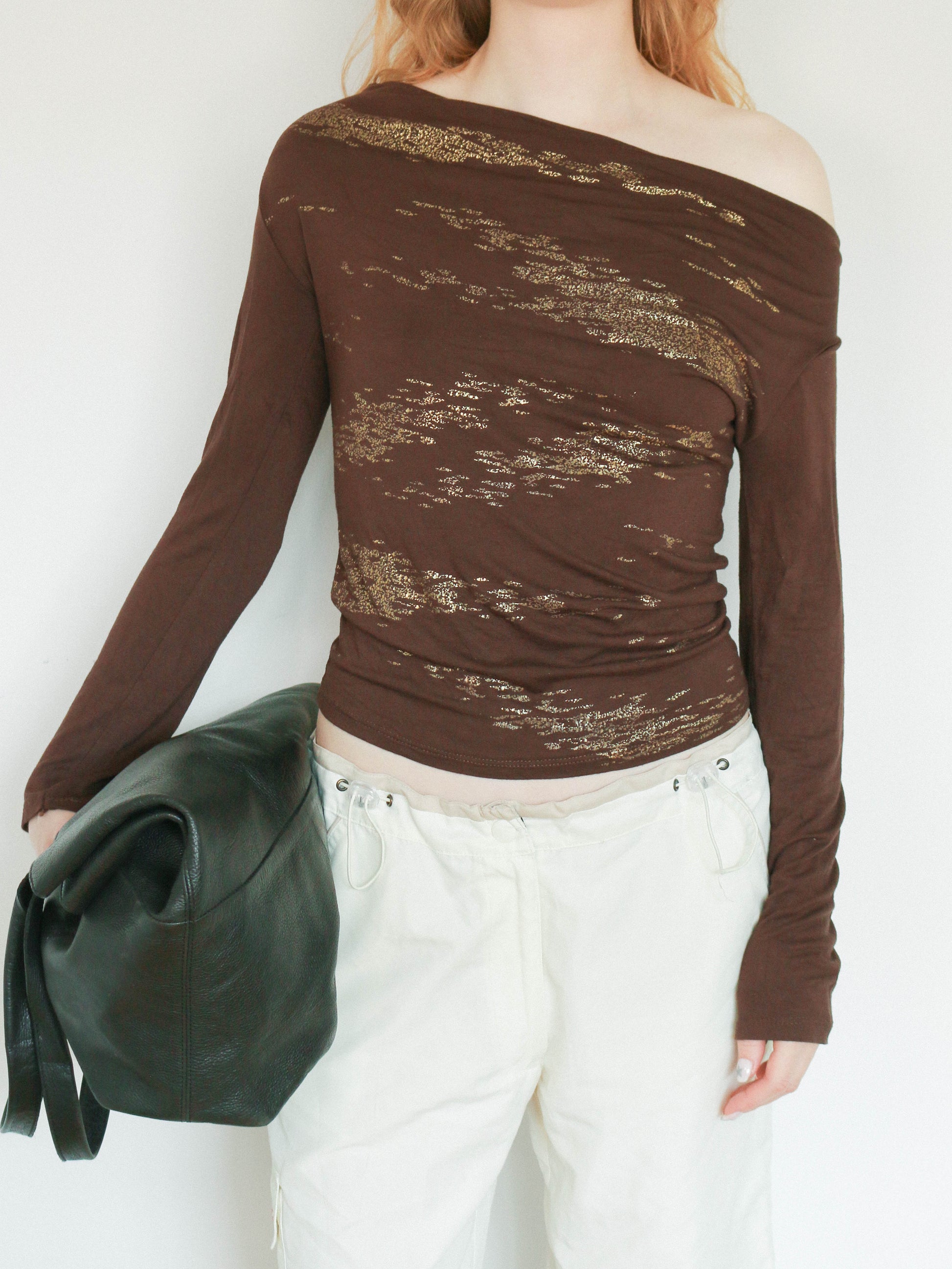 CROWL NECK LONGE SLEEVE