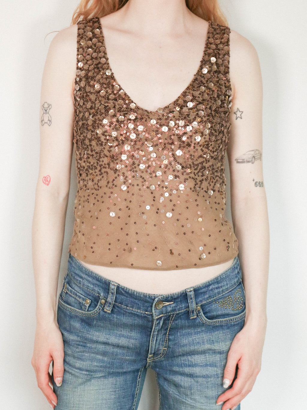 SEQUIN TOP